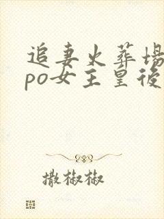 追妻火葬场古言po女主皇后