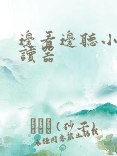 边看边听小说阅读器