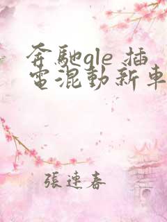 奔驰gle 插电混动新车落地价