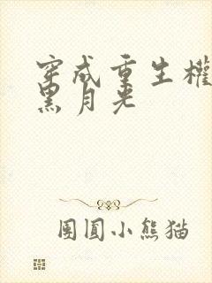 穿成重生权臣的黑月光