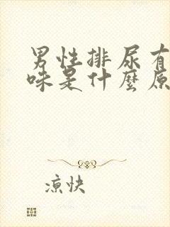 男性排尿有腥臭味是什么原因