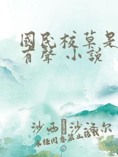 国民校草是女生有声 小说