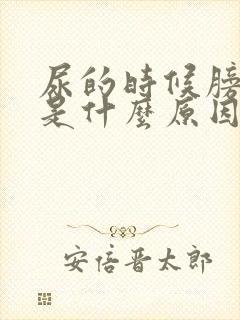 尿的时候膀胱疼是什么原因引起的