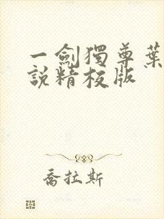 一剑独尊叶玄小说精校版