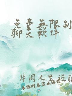 免费无限制ai聊天软件