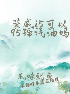 荣威i5可以加95号汽油吗