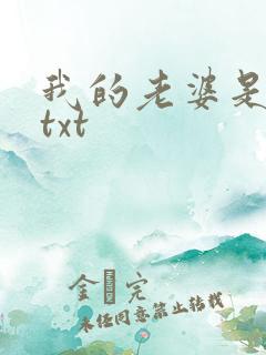 我的老婆是上司txt