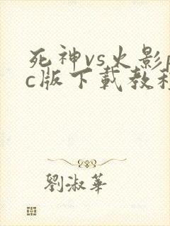 死神vs火影pc版下载教程