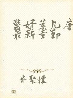 医婿叶凡唐若雪最新章节