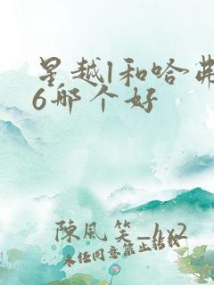 星越l和哈弗h6哪个好