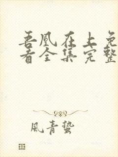 吾凰在上免费观看全集完整版动漫