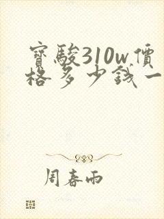 宝骏310w价格多少钱一辆