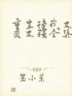 重生后我又飒又爽又强全集