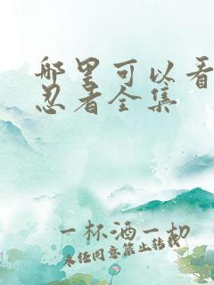 哪里可以看火影忍者全集