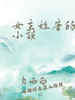 女主姓唐的重生小说