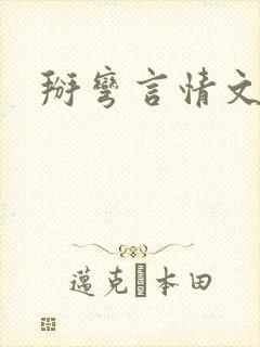 掰弯言情文男主