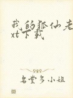 我的狐仙老婆txt下载