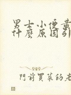 男士小便黄色是什么原因引起的