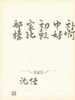 哪家初中补课机构比较好啊