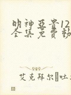 明神亚贵12集全集免费动漫