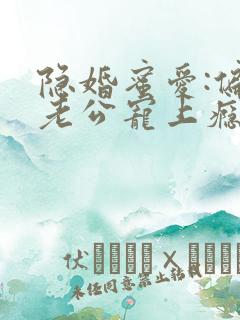 隐婚蜜爱:偏执老公宠上瘾txt下载