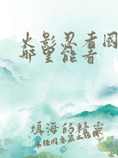 火影忍者国语版哪里能看