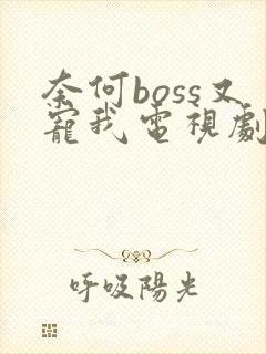 奈何boss又宠我电视剧免费观看全集
