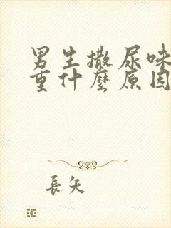 男生撒尿味道很重什么原因