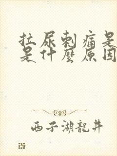 拉尿刺痛是红色是什么原因