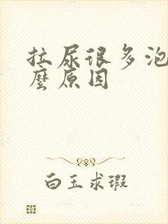 拉尿很多泡泡什么原因