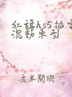 红旗hs5插电混动车型