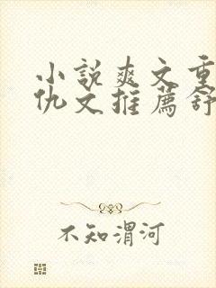 小说爽文重生复仇文推荐舒服女主