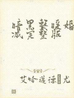 暗黑系暖婚无删减完整版