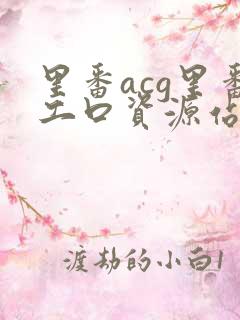 里番acg里番工口资源站