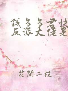 钱多多君快穿之反派大佬是我囊中物