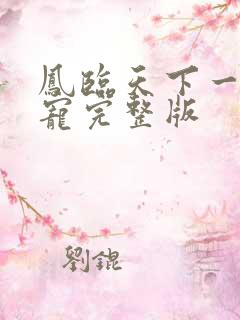 凤临天下一后千宠完整版