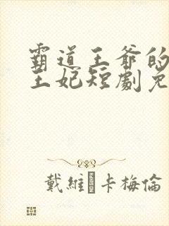 霸道王爷的在逃王妃短剧免费观看