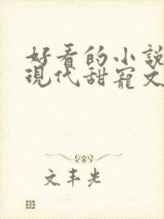 好看的小说言情现代甜宠文