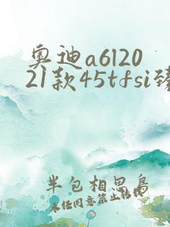 奥迪a6l2021款45tfsi臻选致雅型