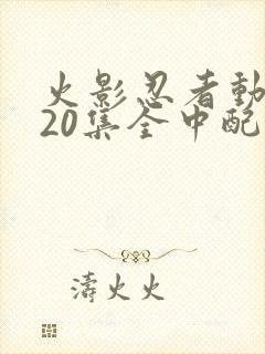 火影忍者动漫720集全中配版免费观看