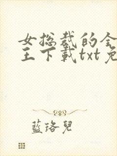 女总裁的全能兵王下载txt免费下载