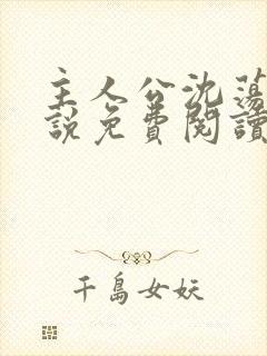 主人公沈荡的小说免费阅读