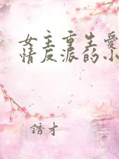女主重生爱上痴情反派的小说