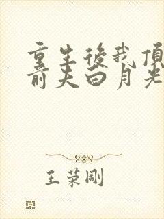 重生后我顶替了前夫白月光小说在线看