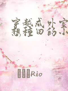 穿越成外室我只想种田的小说