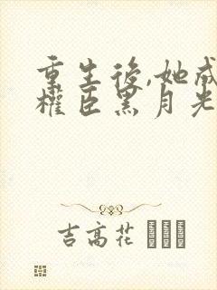 重生后,她成了权臣黑月光在线阅读