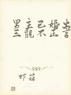 男主已婚出轨受三观不正言情