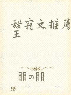 甜宠文推荐双男主