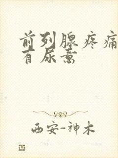 前列腺疼痛感觉有尿意