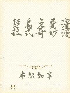 楚乌免费漫画下拉式奇妙漫画